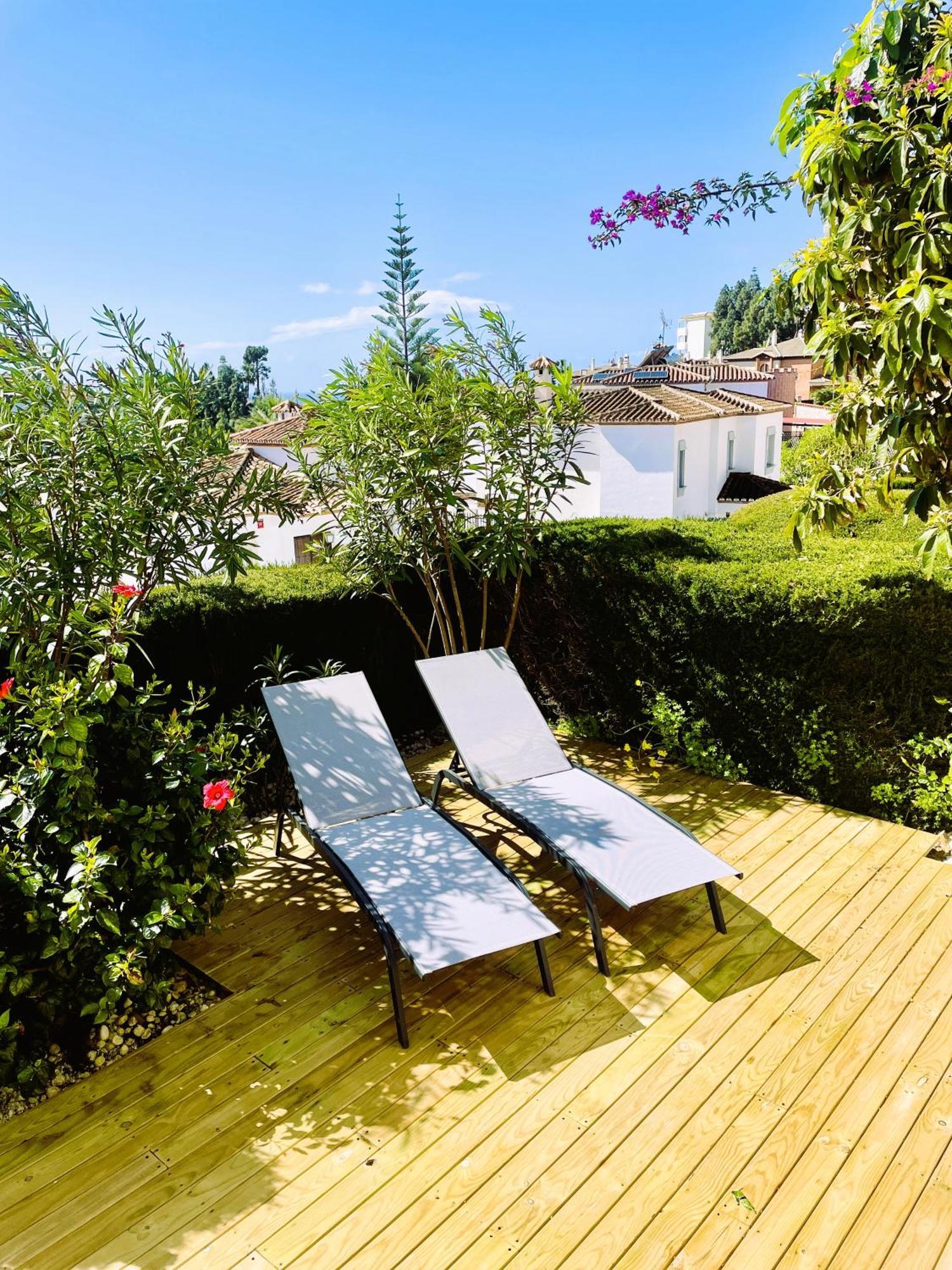 Modern Garden Apartment With A Fantastic Sea View And A Private Garden Sitio de Calahonda Exterior photo